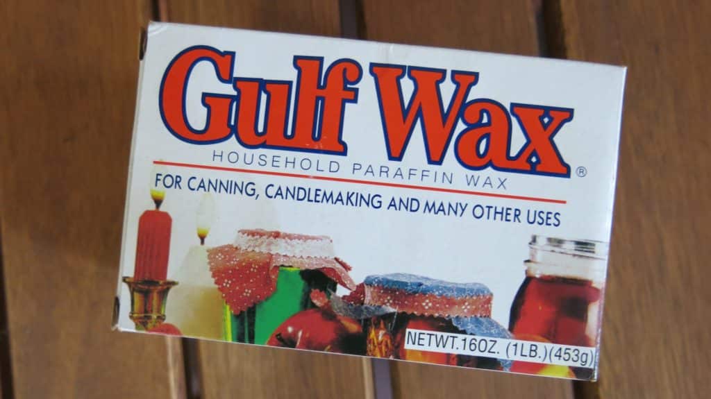 Paraffin wax lubricates zippers
