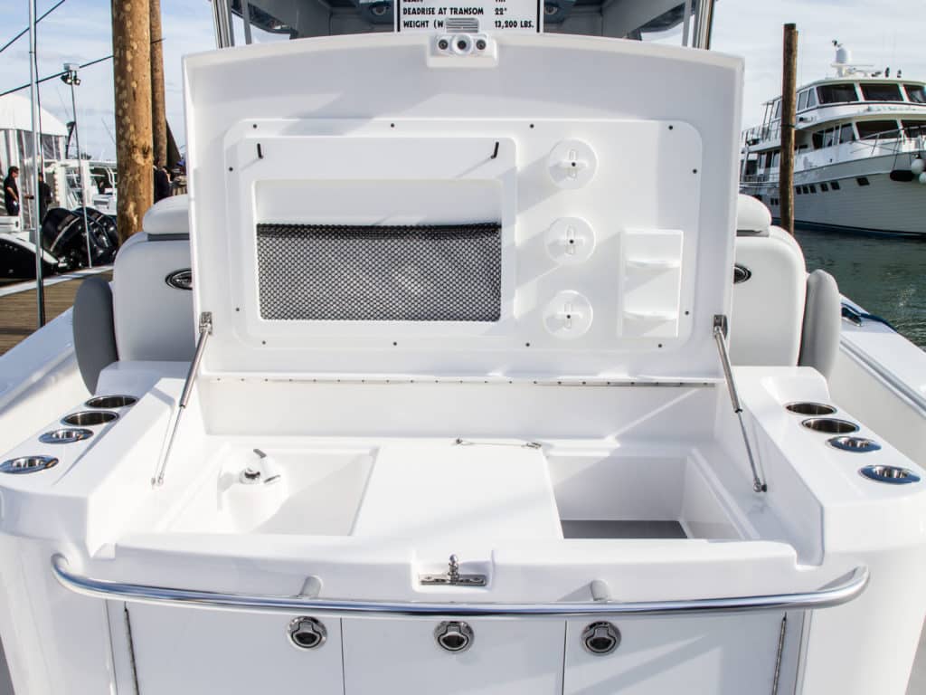 Invincible 42 Center Console Cabin