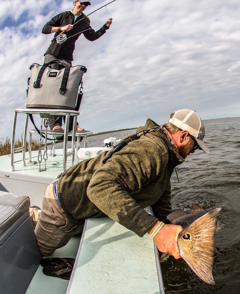 How to Catch Redfish on Fly Fishing Tackle