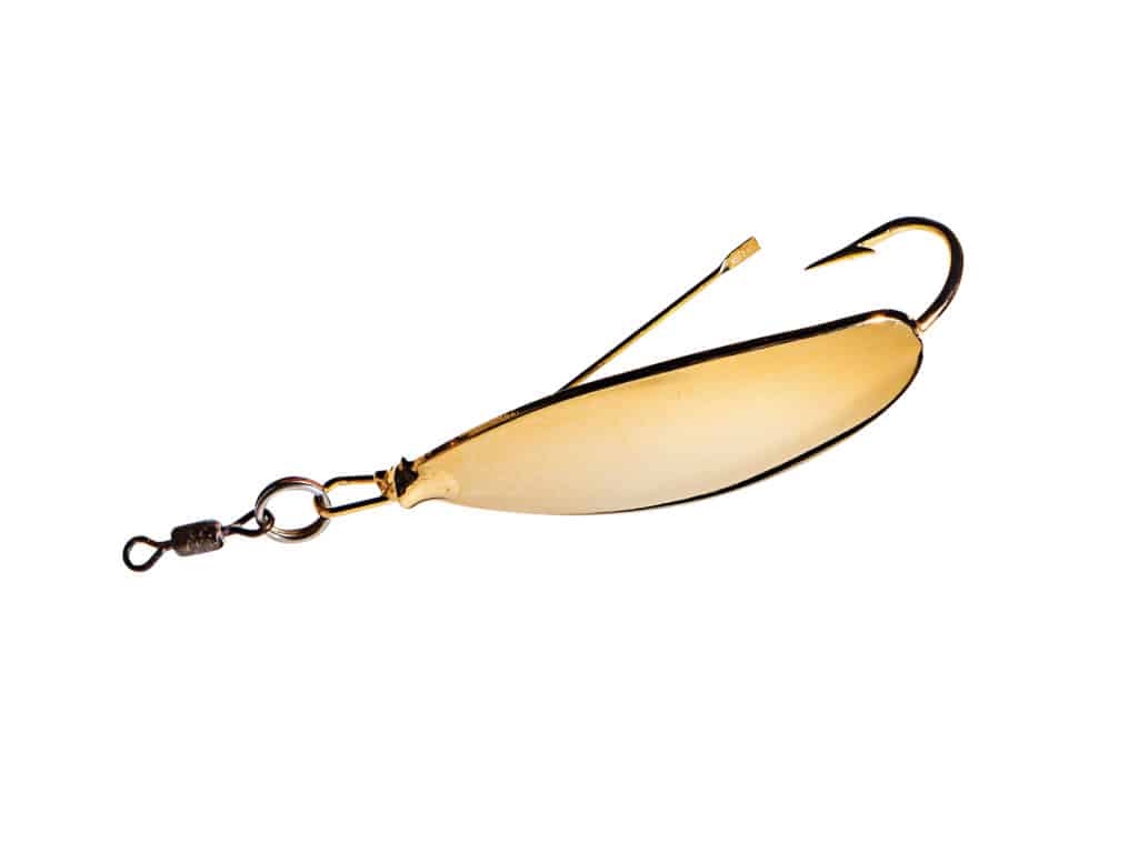 Gold Weedless Spoon ½-ounce