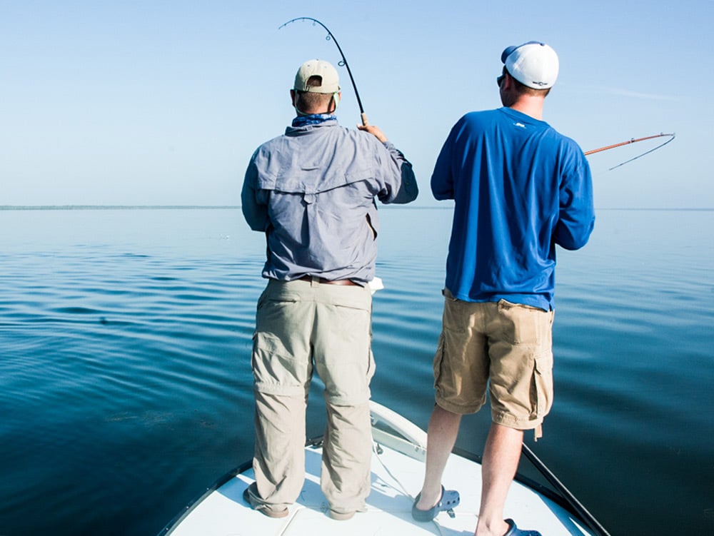 Inshore Doubleheader by John Frazier