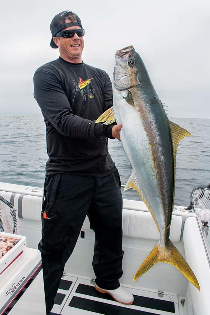 How to Catch California Yellowtail Under Kelp Paddies