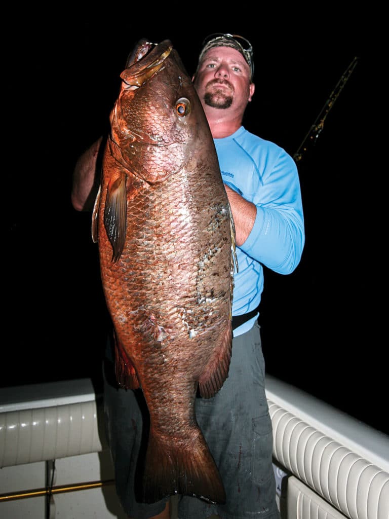 Giant cubera snapper demand specialized techniues