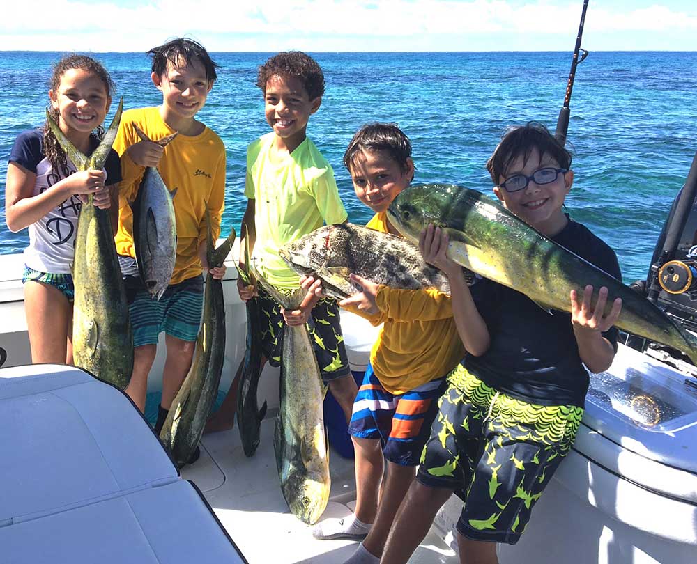 kids saltwater fishing