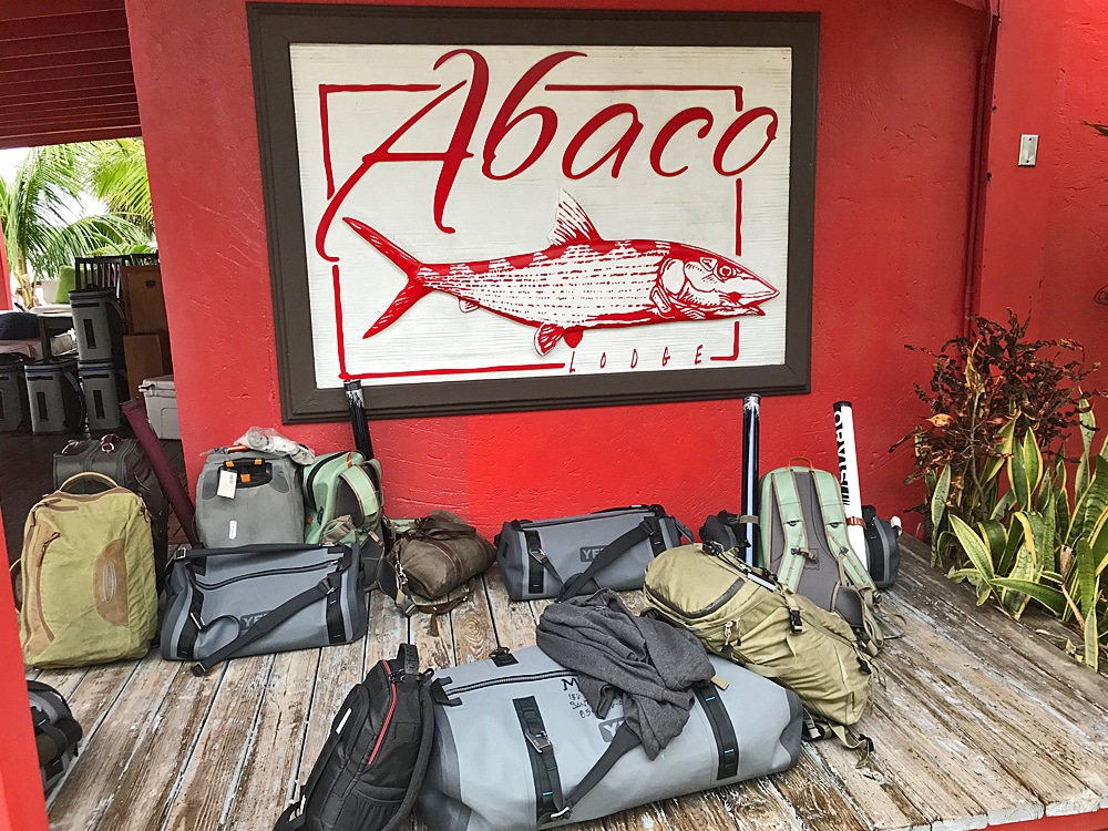 Arrival to Abaco Lodge, Bahamas