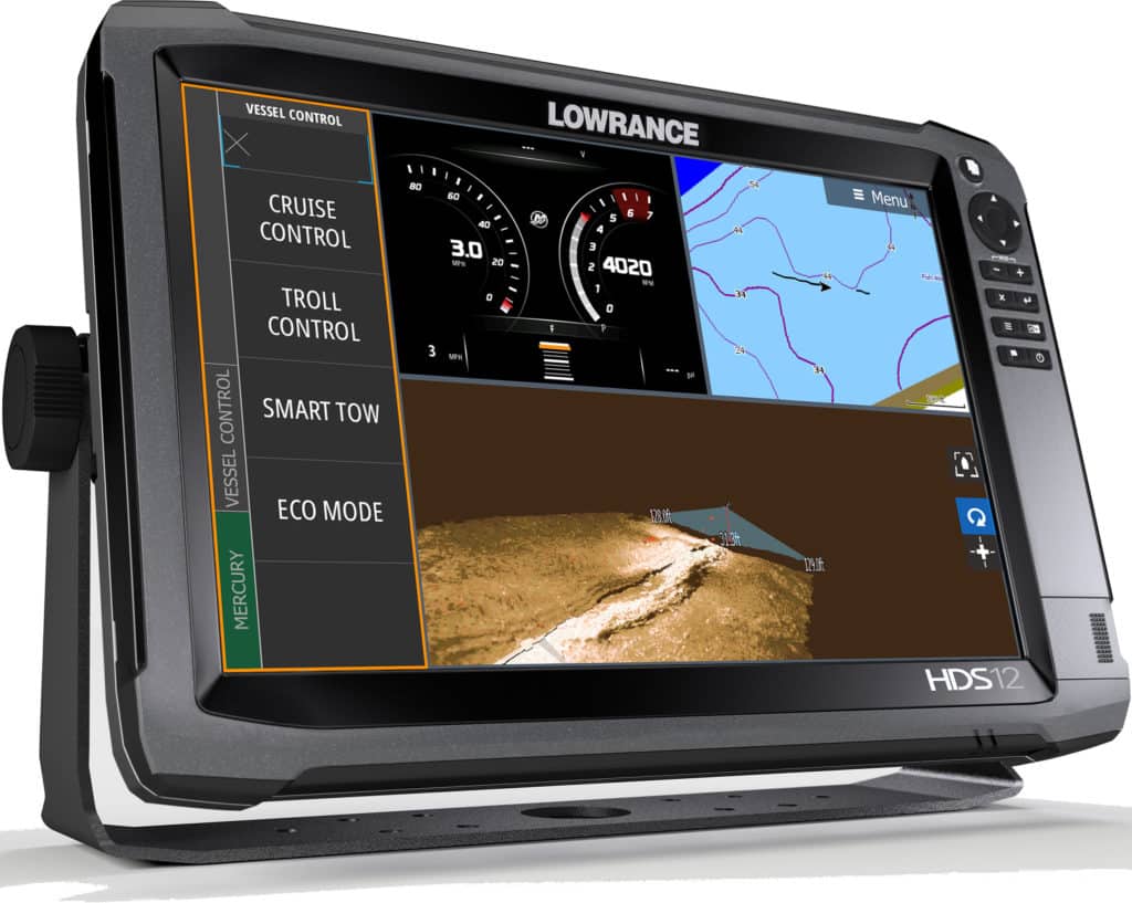 Lowrance HDS Carbon series of multifunction displays