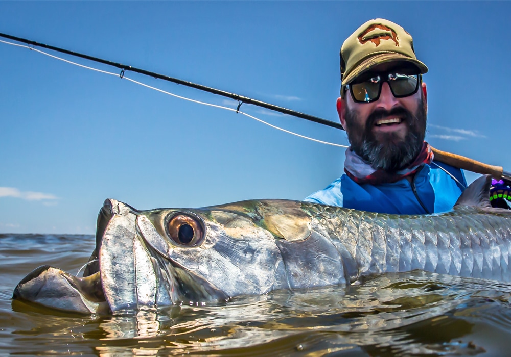 Tarpon caught on fly