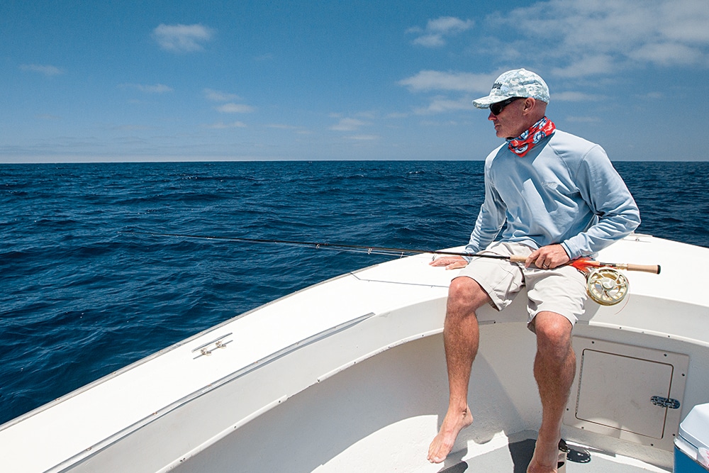 fishing offshore in California