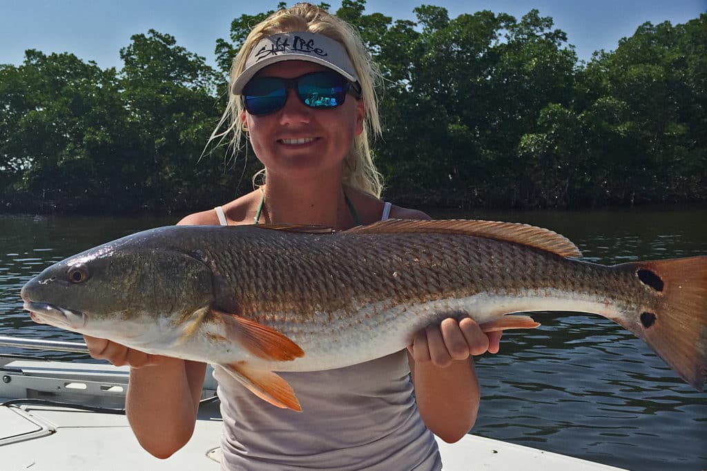 fishing for redfish