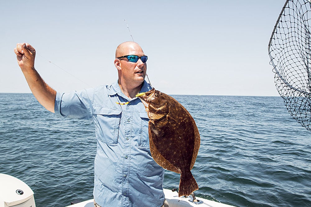 keeper halibut and a short White Sea bass from the surf! : r/SurfFishing