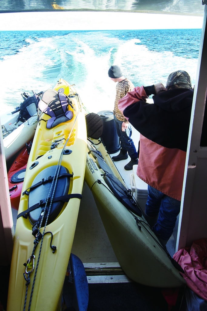 kayak fishing in Outer Banks