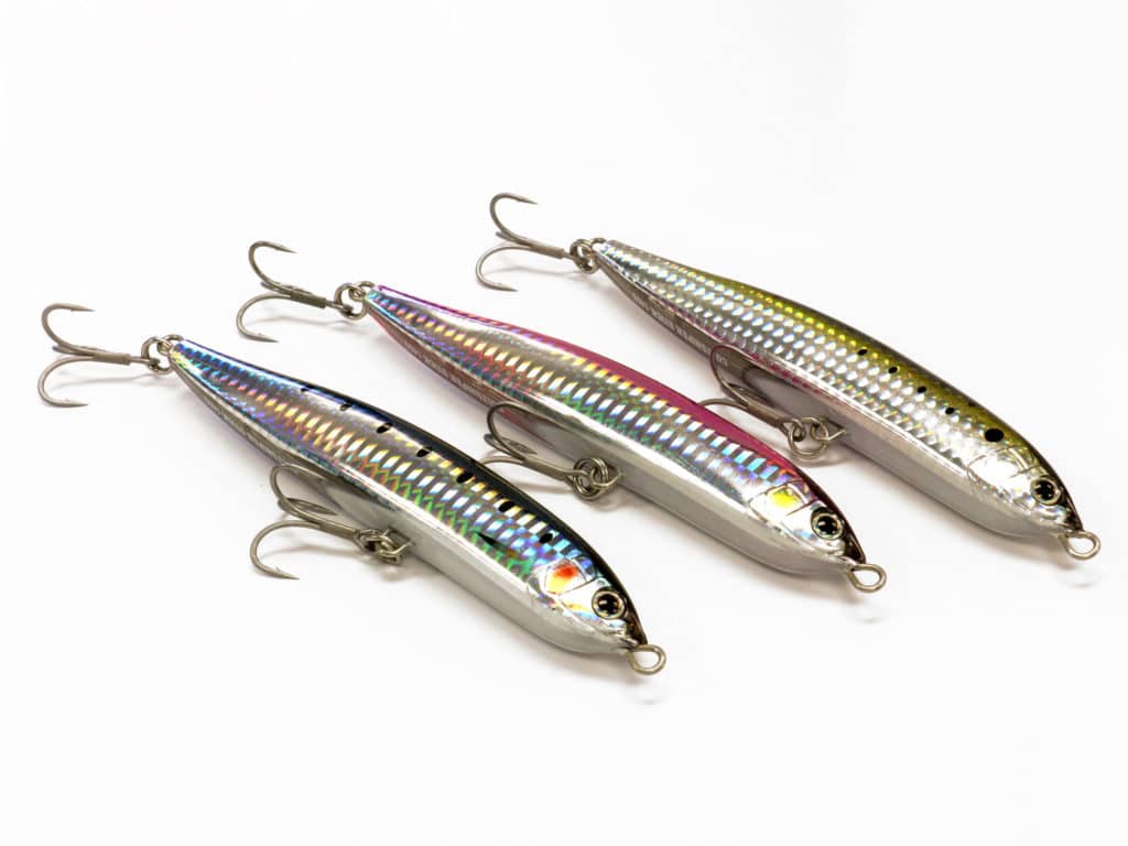 Shimano's Coltsniper sinking stickbaits are made for very long casts
