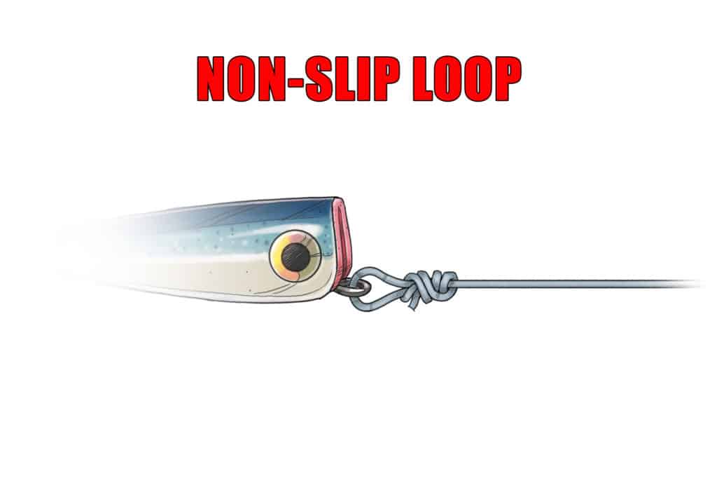 Non-slip loop knot