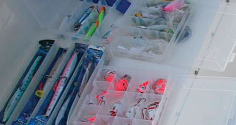 fishing tackle trays