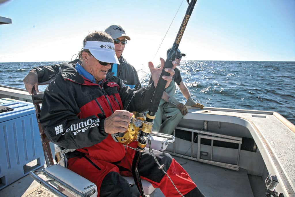 Big-Game Fishing from Fighting Chair