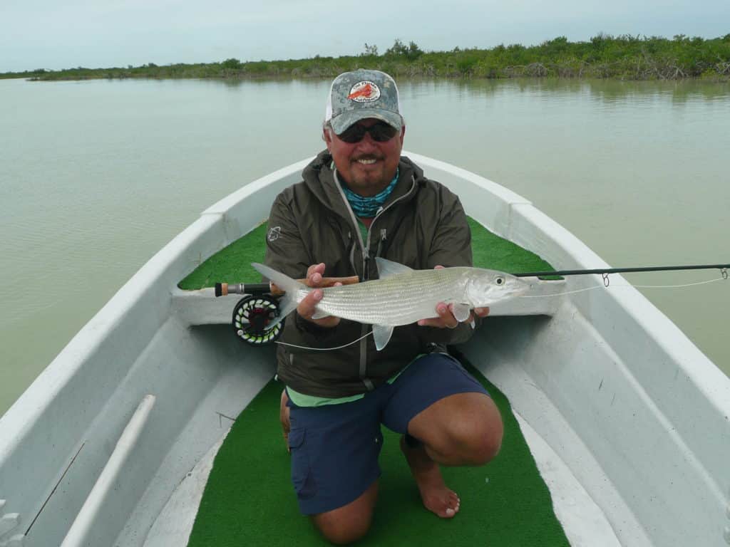 The 9-weight has a place on the bonefish flats, too, especially when big fish are cruising in over 2 feet of water.