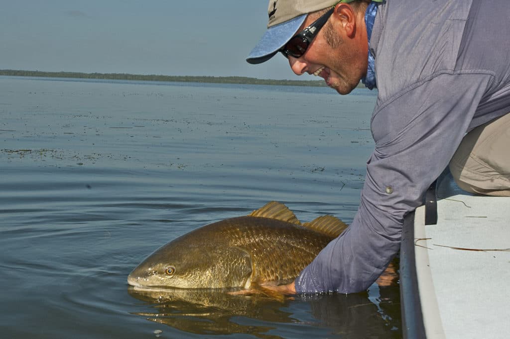 fishing for redfish inshore