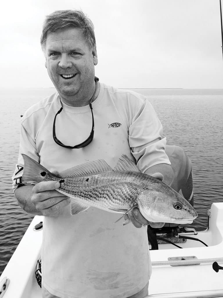 The slap of the water on the hull of a boat spooks fish. Wading is stealthier and it pays off.