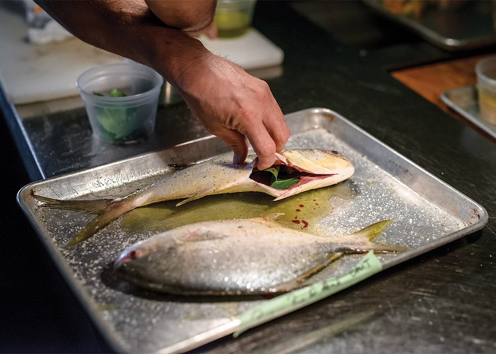 Recipe: Roasted Pompano