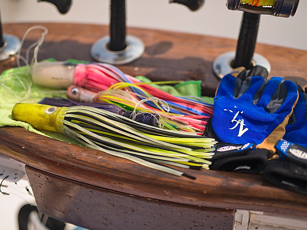 Teasers are an essential tool of sailfishing with fly tackle