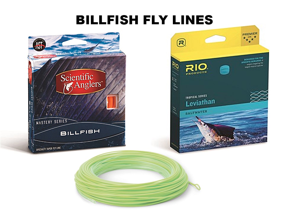 Specialty fly lines are the best option for sailfish.
