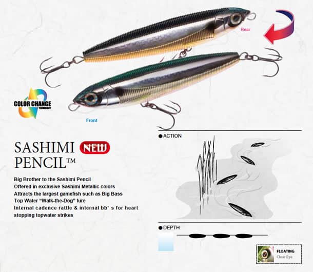 sashimi pencil
