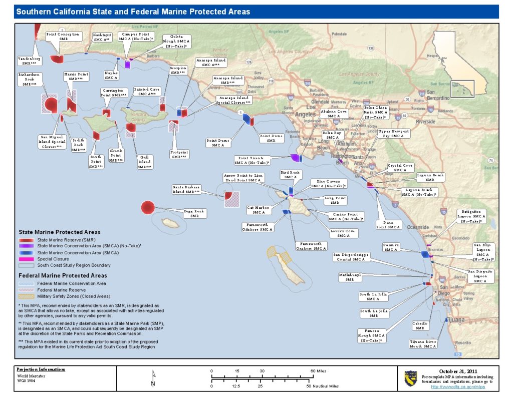 California MPA map