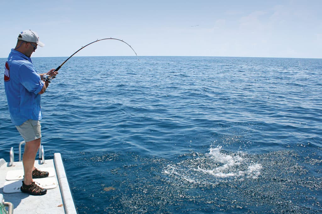 Offshore Texas fishing