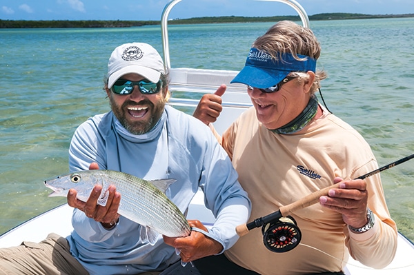 catching bonefish