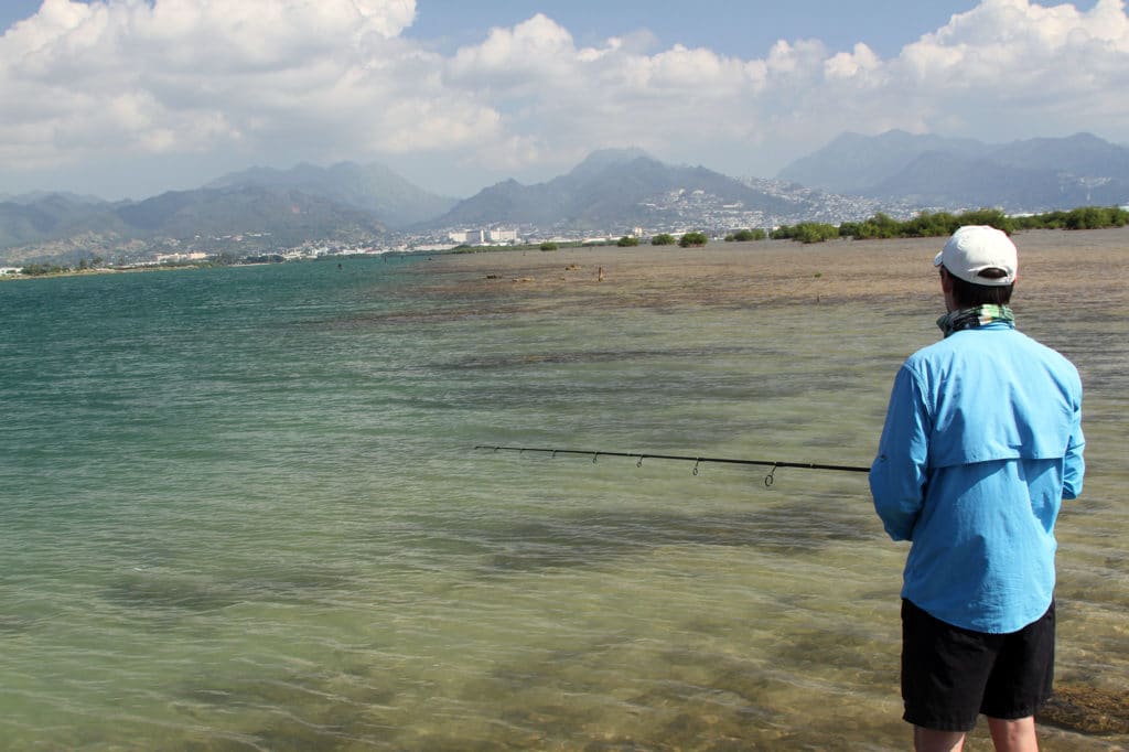 Fishing for Bonefish in Hawaii