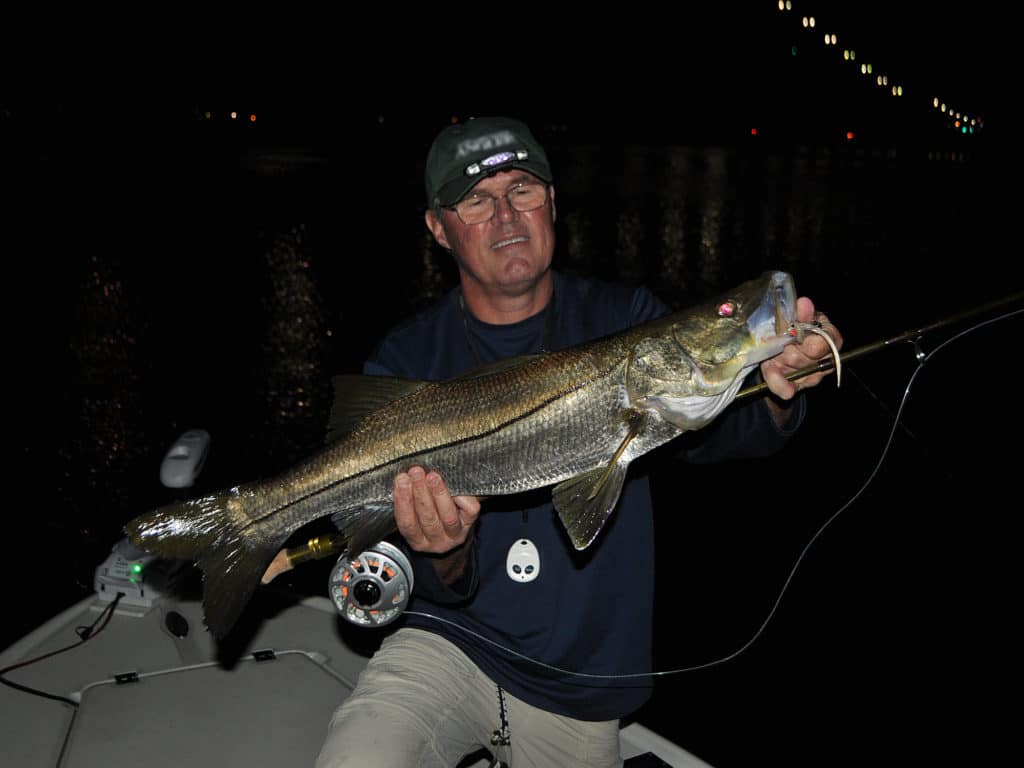 Snook are an ideal target for dredging tactics.