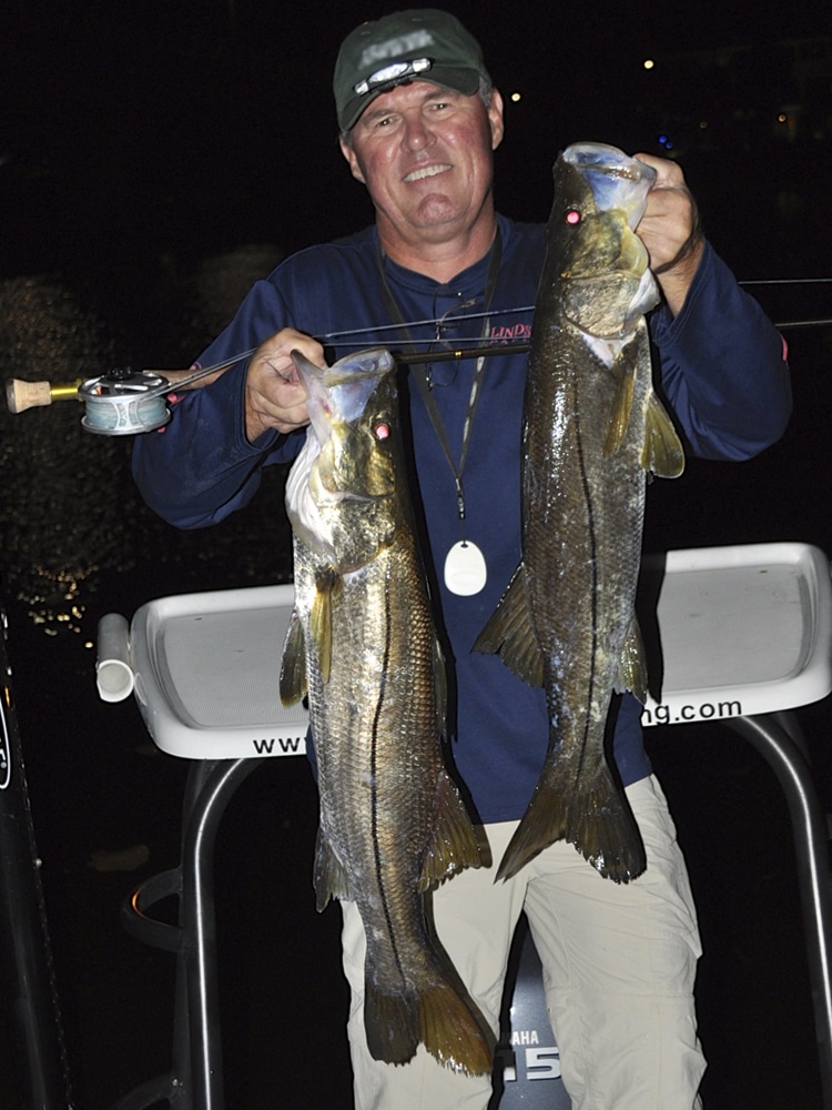 catching snook in Gulf Coast