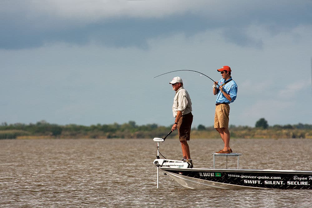 Side-scan Sonar, a fairly new feature available in some fish finders, provides a detailed look at underwater stretches on either side of the boat.