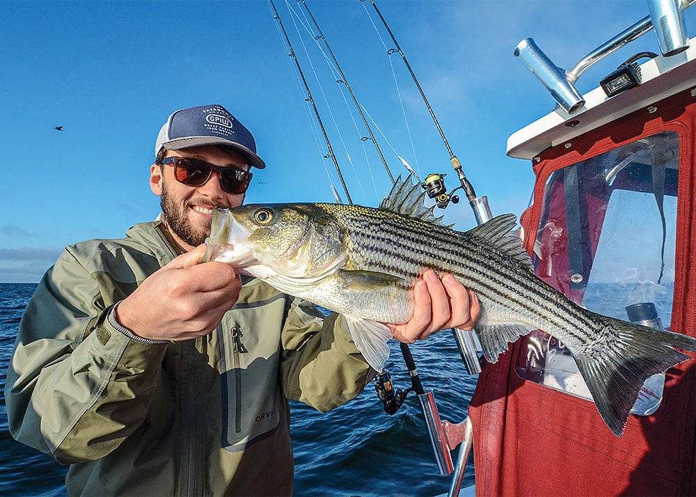 Tackle and Tactics for Schoolie Striped Bass - The Saltwater Edge