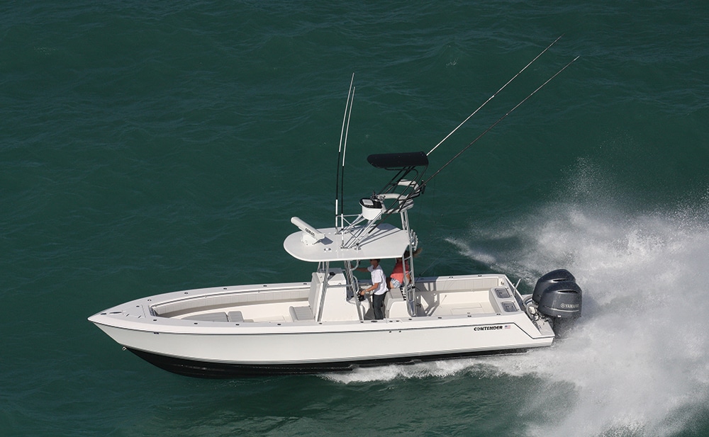 tower on fishing boat