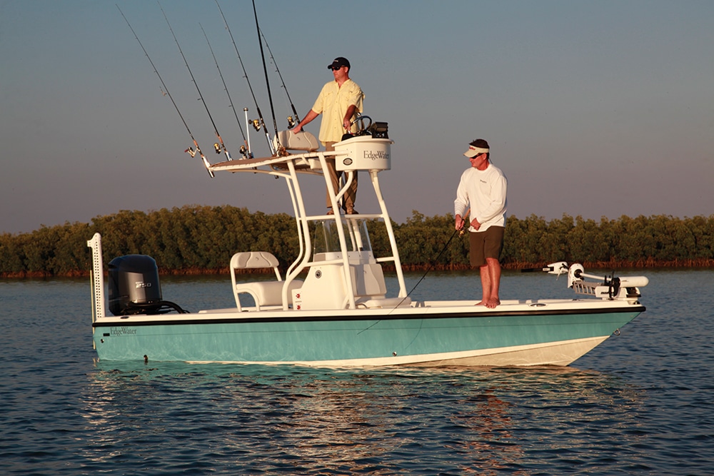 tower on fishing boat