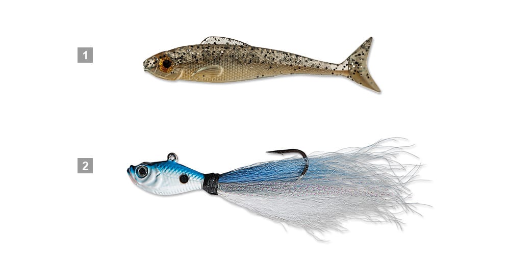 plastic swimbait lure