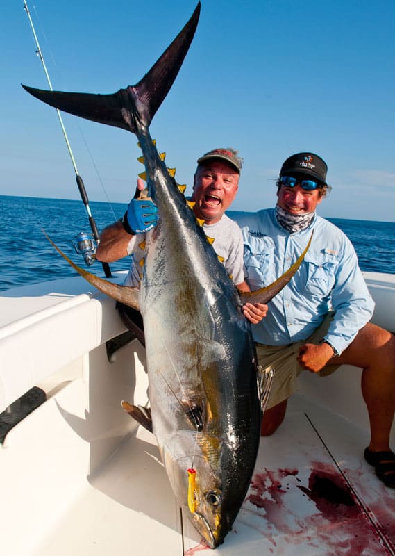Light-Tackle Tuna Action in Panama
