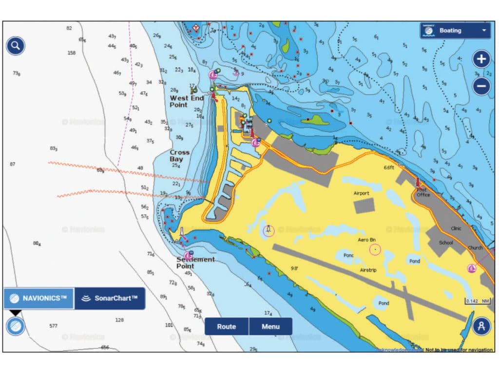 Navionics+ Regions electronic charts