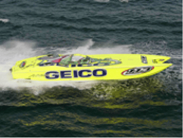 Six-time World Champion Miss GEICO Racing Team - Miami Boat Show