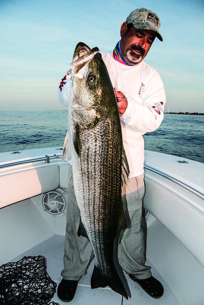 fishing for striped bass