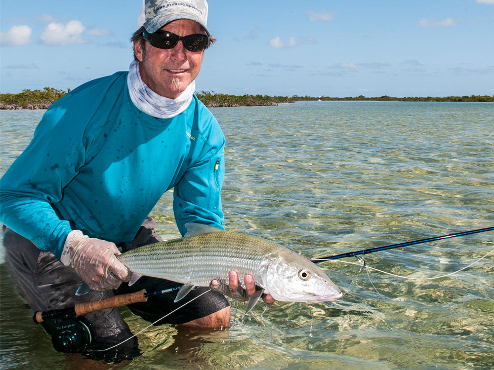 Wading for Bonefish