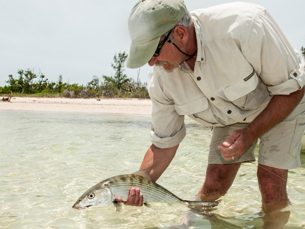 Wading for Bonefish