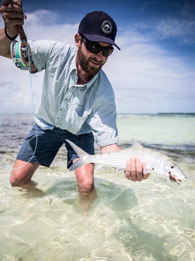 Wading for Bonefish