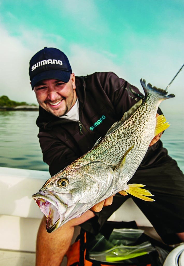 Weakfish are skittish but they still fall for artificial