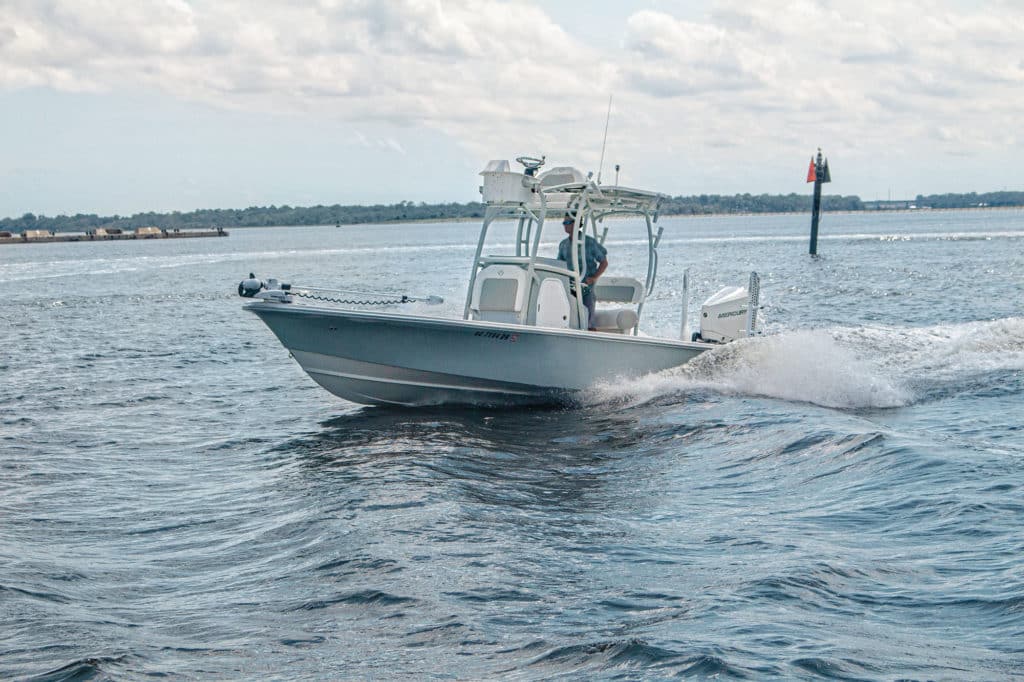 Xplor Andros X24 running in the river