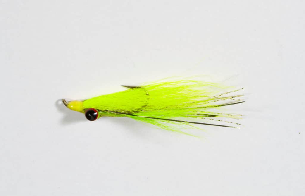 Slender flies for windy casting