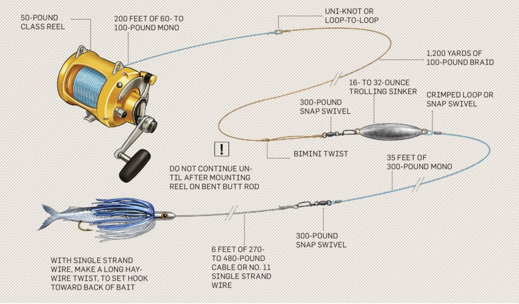 Rig for targeting wahoo