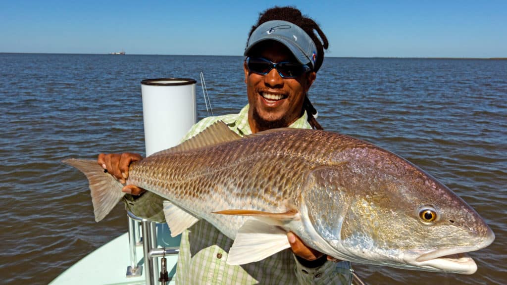 Redfish caught in Texas