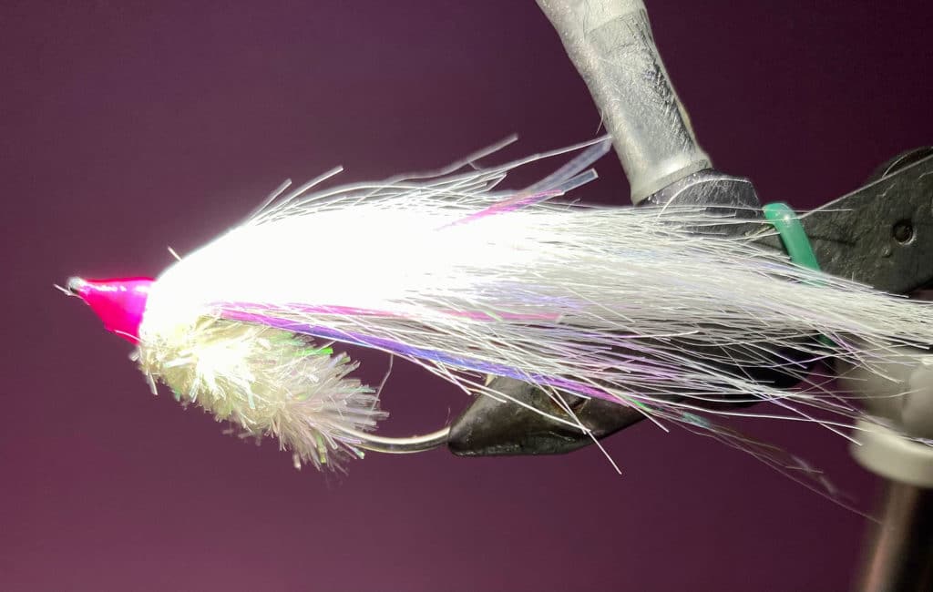 Simple Streamer fly for fishing